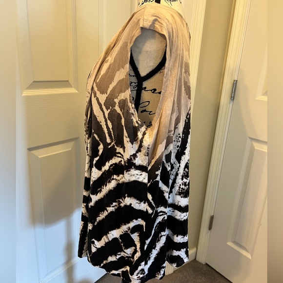 Calvin Klein 1X Cowl Neck Blouse, NWOT - Picture 8 of 10